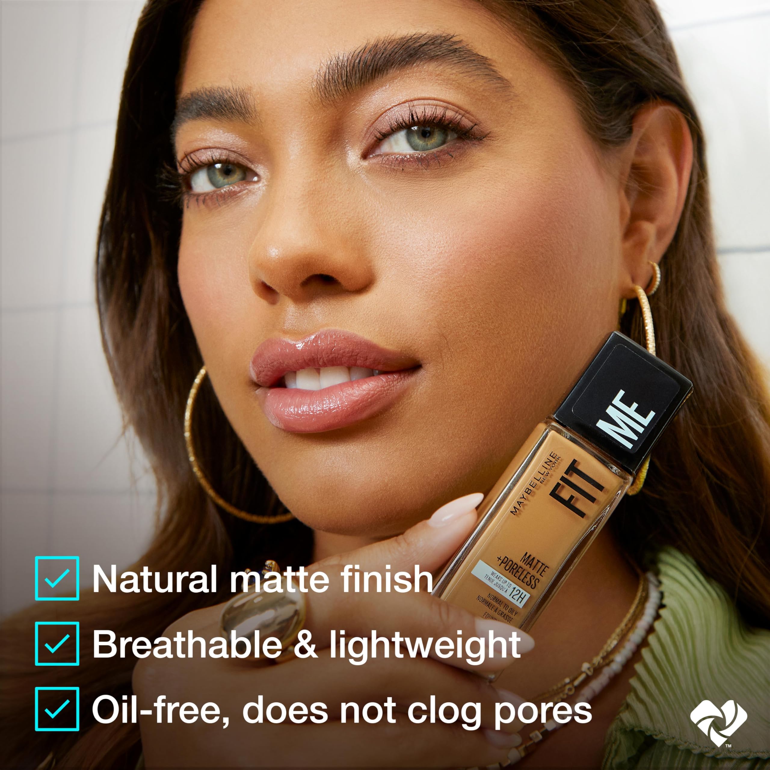 Maybelline New York Matte + Poreless Foundation for Oily Skin